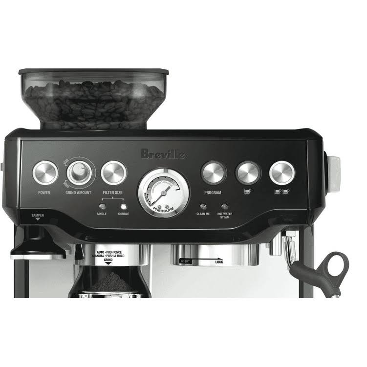 Breville Barista Express BES870XL Programmable Espresso Machine – Black Sesame