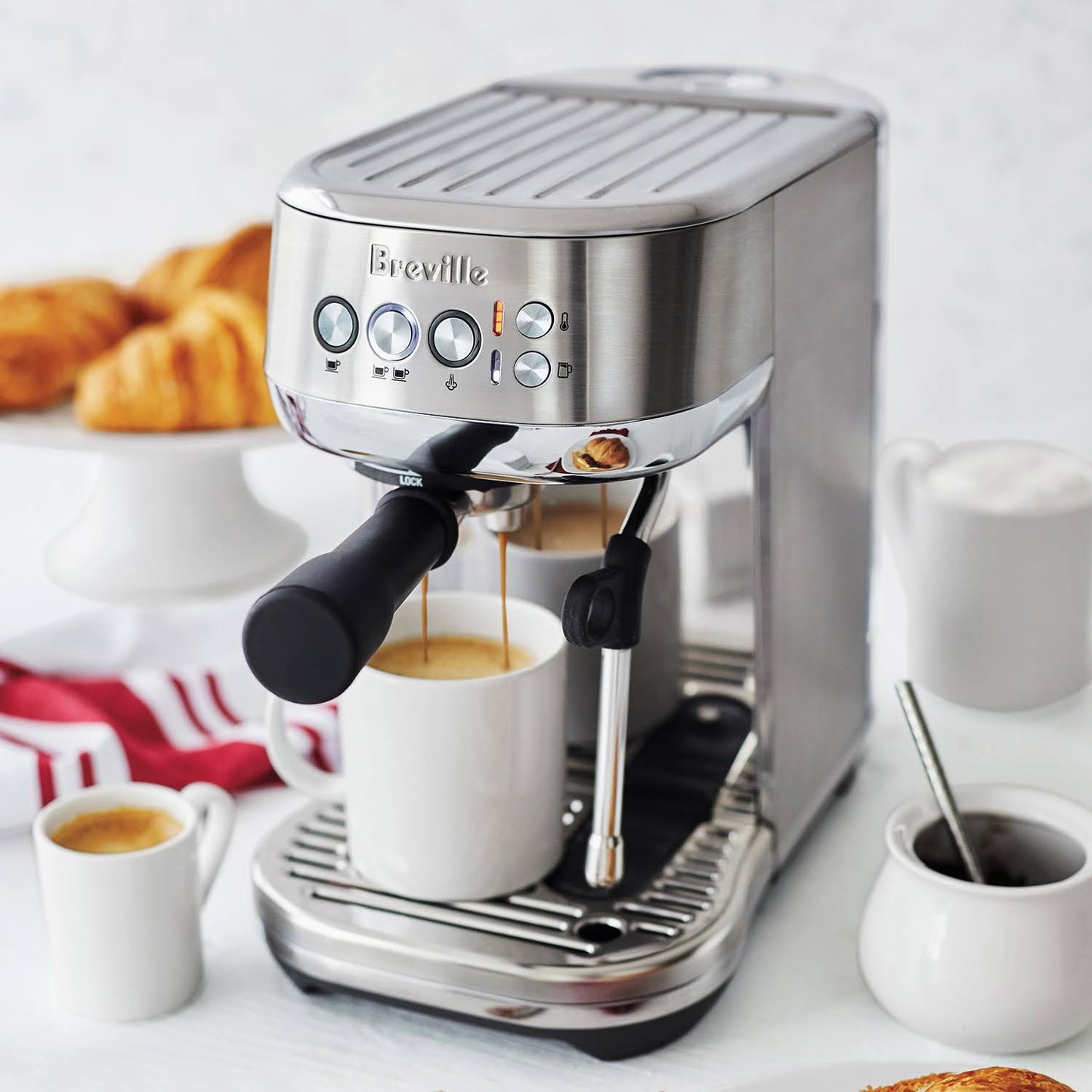 Breville Bambino Plus Espresso Machine – Stainless Steel