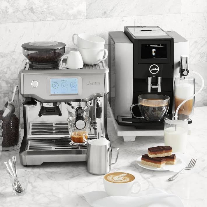 Breville Barista Touch Espresso Machine, Sea Salt | Williams Sonoma