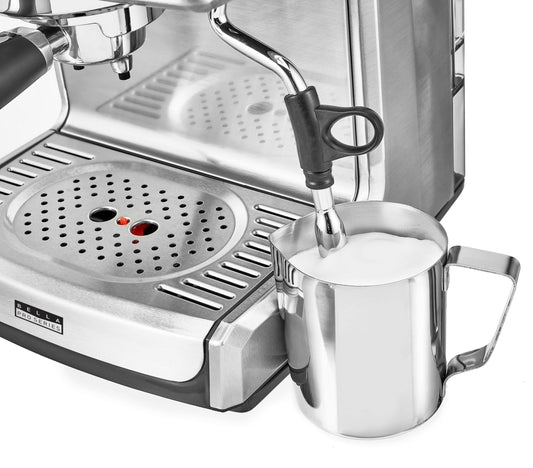 Bella Pro Series – Espresso Machine with 19 Bars of Pressure – Stainless Steel