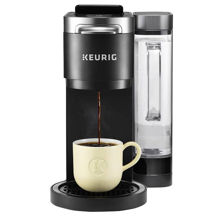 Keurig K-Duo Plus Coffee Maker, with Single Serve K-Cup Pod and 12 Cup Carafe Brewer, Black