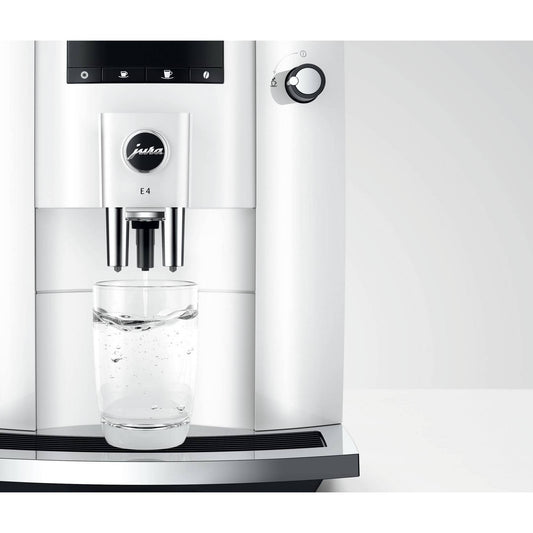 Jura E4 Piano White Automatic Coffee & Espresso Machine