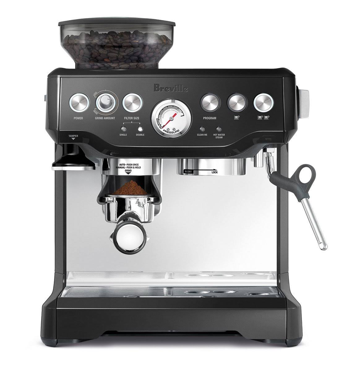 Breville Barista Express BES870XL Programmable Espresso Machine – Black Sesame