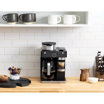 Ninja Espresso & Coffee Barista System, Single-Serve Coffee & Nespresso Capsule Compatible – CFN601 – Black