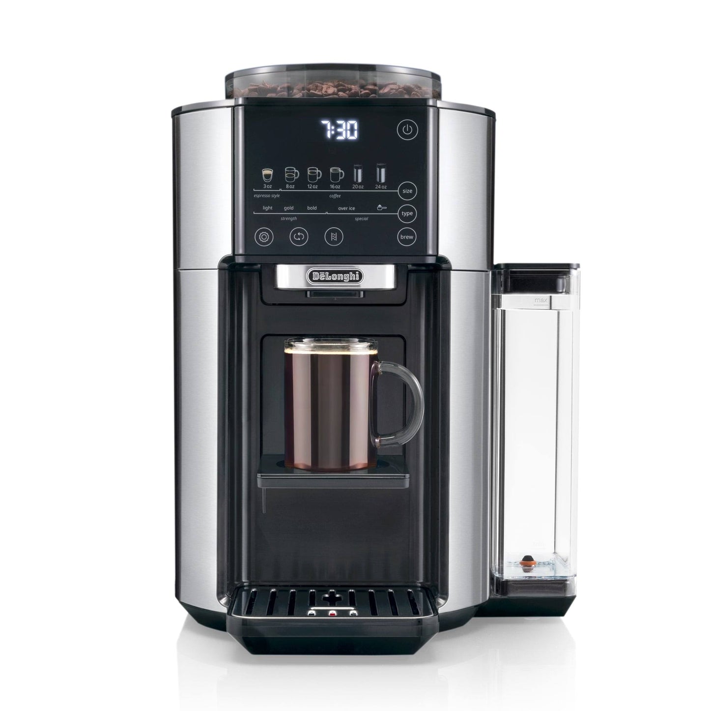 De’Longhi TrueBrew Drip Coffee Maker – Stainless/Black
