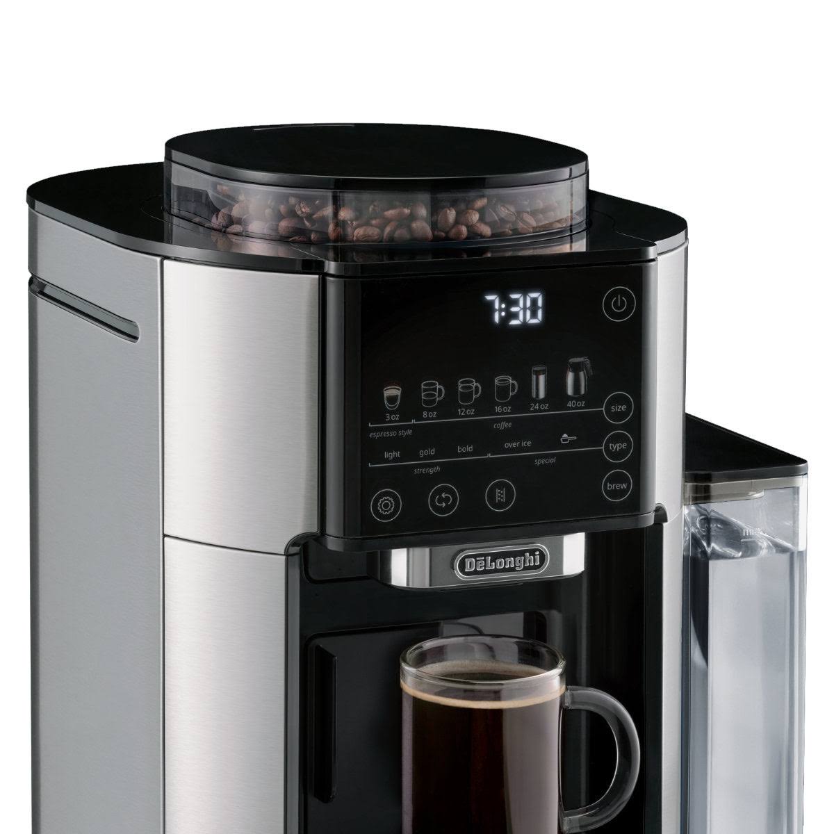 De’Longhi TrueBrew Drip Coffee Maker – Stainless/Black
