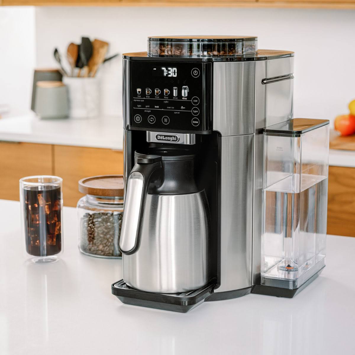 De’Longhi TrueBrew Drip Coffee Maker – Stainless/Black