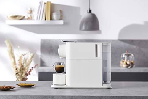 Nespresso Lattissima One Silky White Espresso Machine by De’Longhi