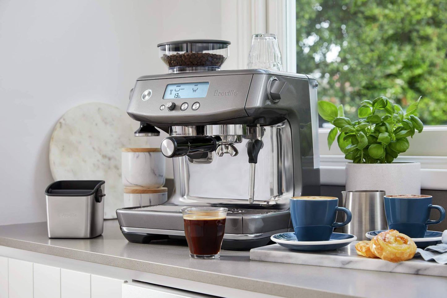 Breville The Barista Pro Stainless Steel Espresso Machine
