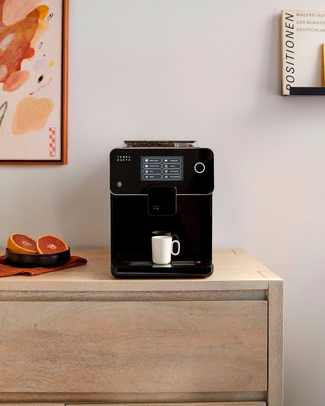 Terra Kaffe TK-01 Espresso Machine – Black