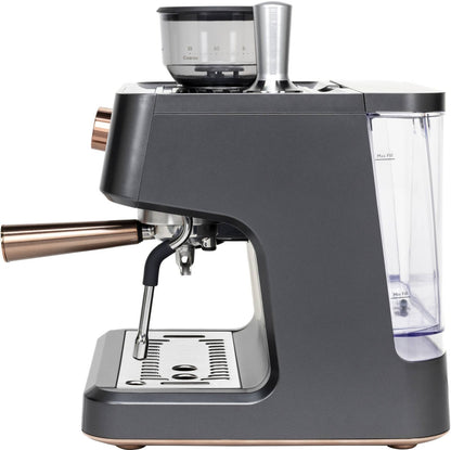 Cafe Bellissimo Semi-Automatic Espresso Machine & Frother – Matte Black