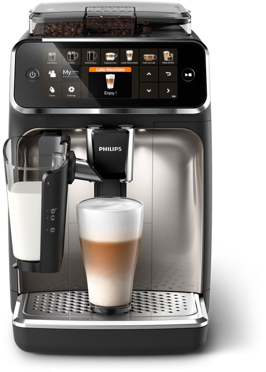 Philips 5400 LatteGo Super Automatic Espresso, Latte Machine EP5447/94