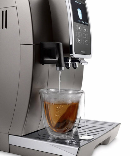 De’Longhi Dinamica Plus Fully Automatic Espresso Machine – Titanium