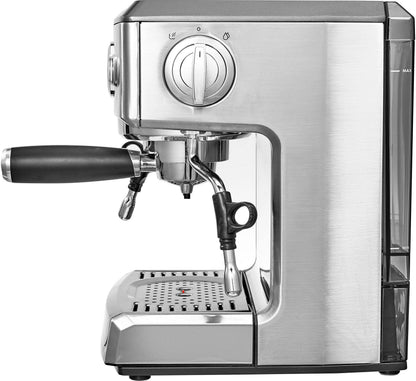 Bella Pro Series – Espresso Machine with 19 Bars of Pressure – Stainless Steel