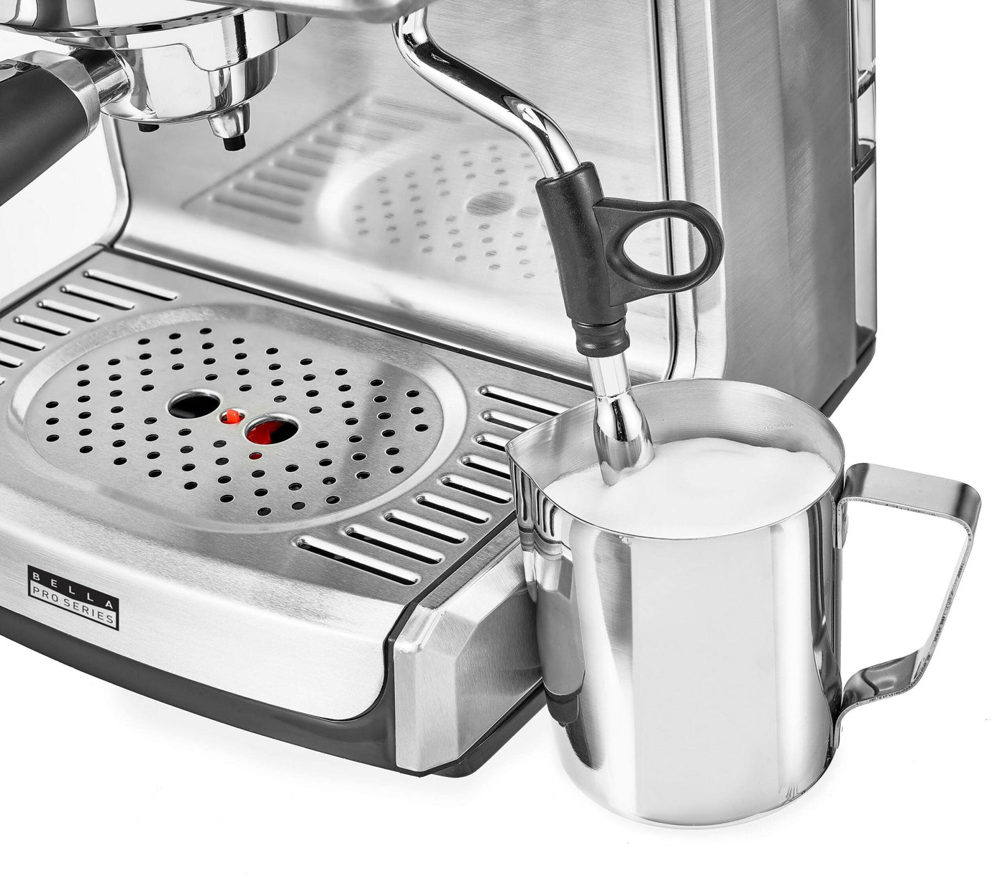 Bella Pro Series – Espresso Machine with 19 Bars of Pressure – Stainless Steel