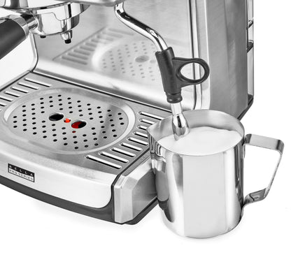 Bella Pro Series – Espresso Machine with 19 Bars of Pressure – Stainless Steel