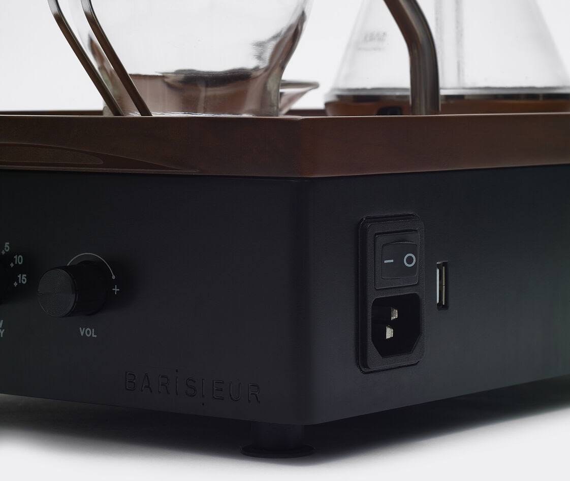 Soda Says x Barisieur Coffee & Tea Alarm Clock Black