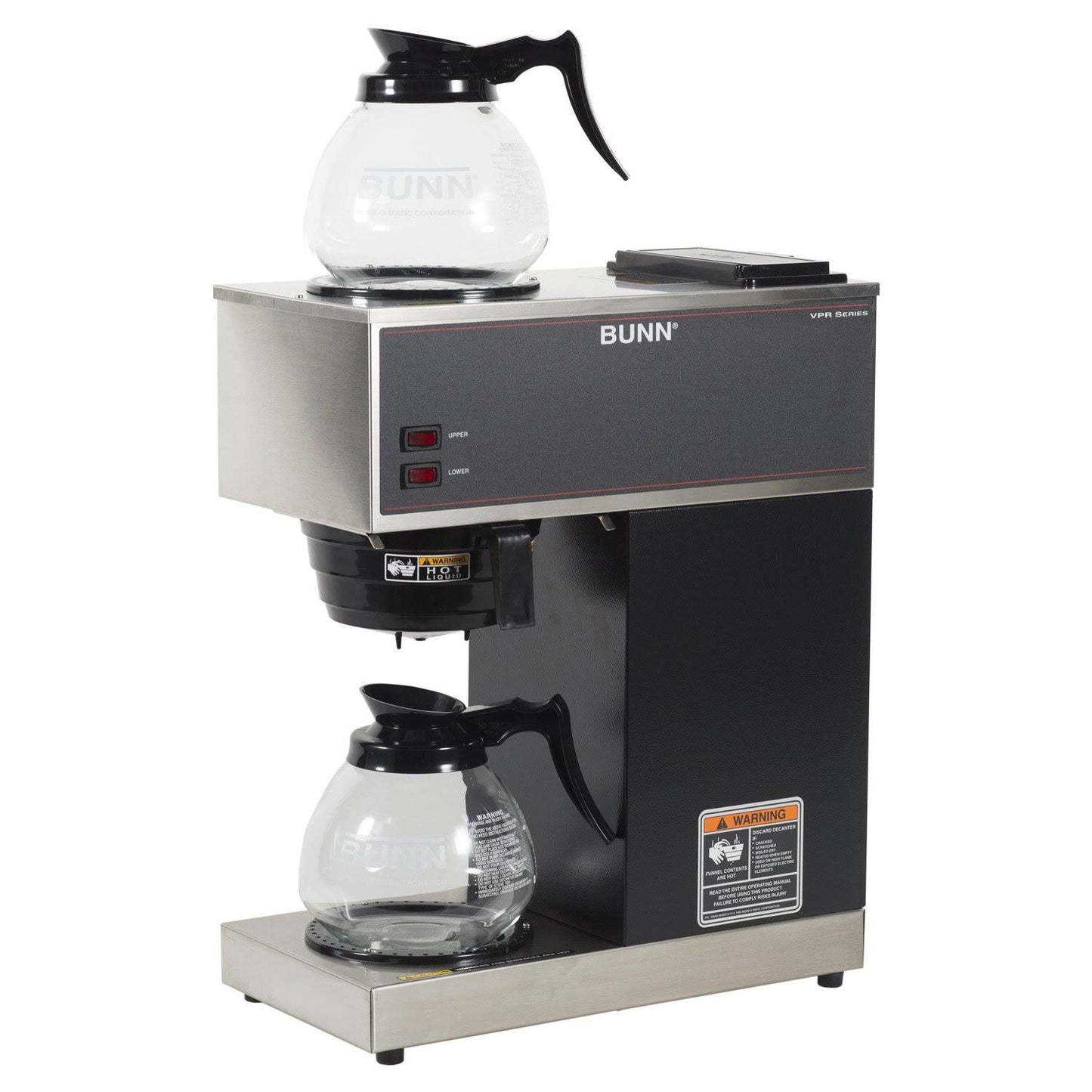 Bunn VPR-2GD 12-Cup Pourover Commercial Coffee Brewer – Black