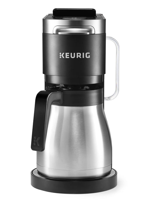 Keurig – K-Duo Plus 12-Cup Coffee Maker and Single Serve K-Cup Brewer – Black