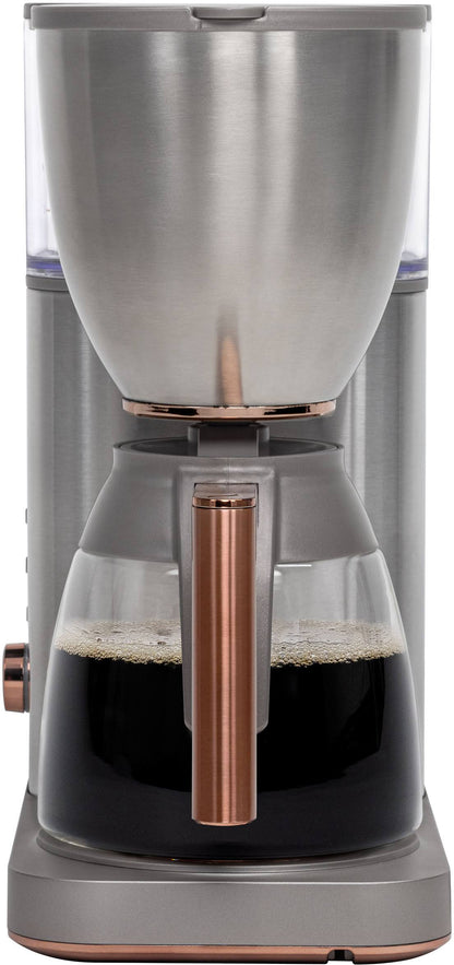 Café Specialty Drip Coffee Maker with Glass Carafe, 10 Cups, Stainless Steel