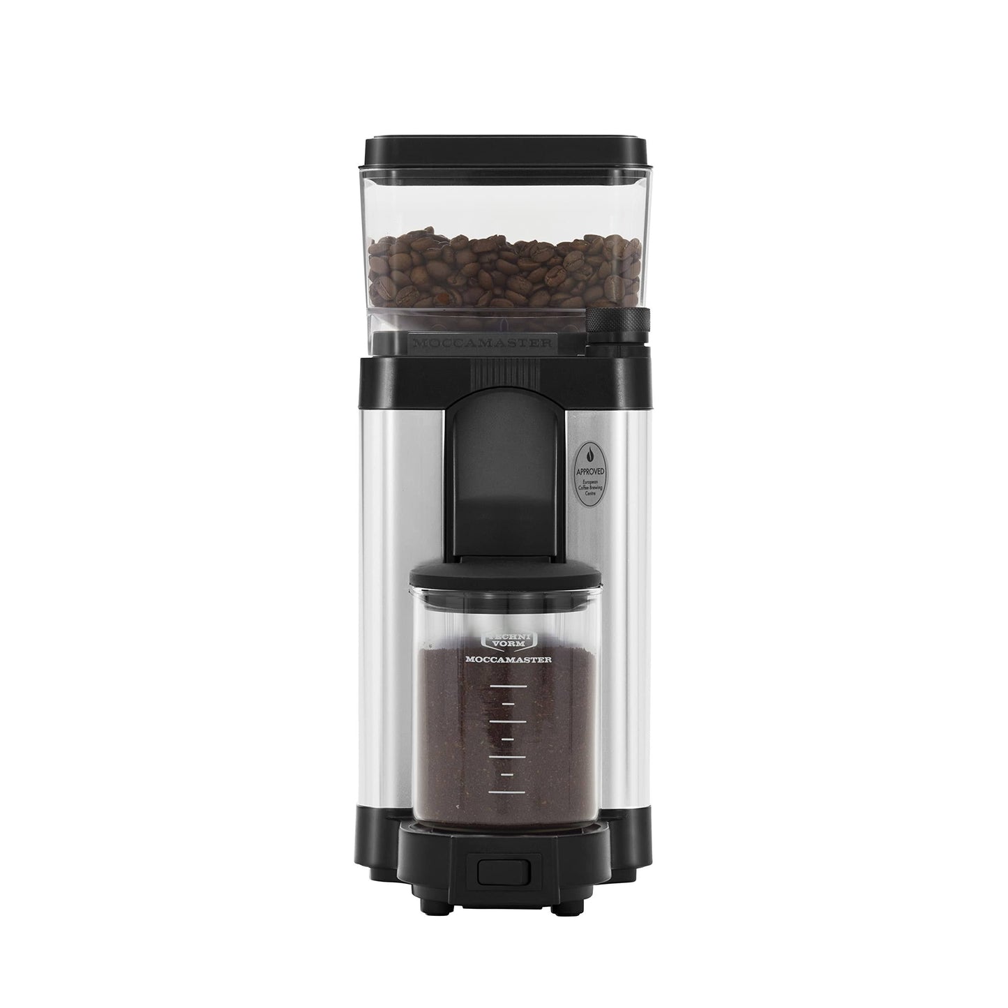 Moccamaster KM5 Burr Grinder – Polished Silver