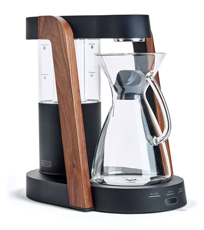 Ratio Eight Coffee Maker – Matte Black with Walnut