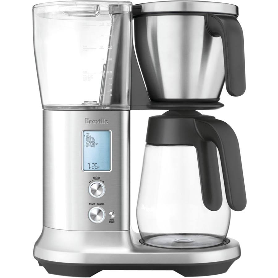 Breville Bdc400 Precision Brewer Glass Coffee Maker – Brushed Stainless Steel