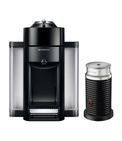 Nespresso by DeLonghi Vertuo Evoluo Coffee Espresso Maker Bundle – Black