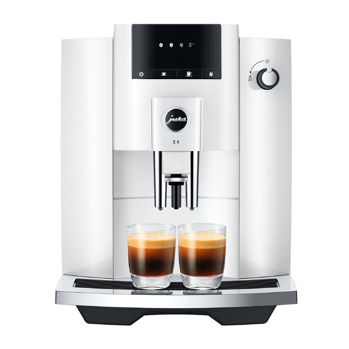 Jura E4 Piano White Automatic Coffee & Espresso Machine